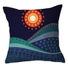 Sun Mountain Double Side Cushion Cover 1PC Soft Decorative Square Throw Pillow Cover Cushion Case Pillowcase for Sofa Bedroom Livingroom Outdoor Superior Quality Machine Washable Outdoor Cushion for Sofa Couch Bed Chair miniinthebox