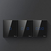 T3UK2C-TX2 Open Smart Wifi Wall Switch 86 European Standard Panel Mobile Phone Remote Control