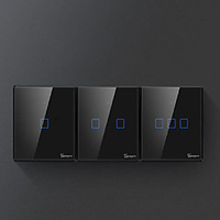 T3UK2C-TX2 Open Smart Wifi Wall Switch 86 European Standard Panel Mobile Phone Remote Control