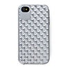 TPU Diamond Cover for iPhone 4G Silvery