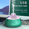 Volcanic Humidifier 200ml USB Ultrasonic Aroma Diffuser Cool Mist Maker Air Humidifier Purifier With Colorful Night Lamp