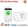 Wifi Smart Socket Mobile Phone Remote Timing Switch Voice Control Wireless Smart Home Socket
