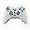 Wireless Game Controller with Receiver for XBox 360 White