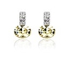 (1 paire) Classic Light Alloy jaune Boucles d