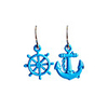 (1 paire) Doux (Drop géométrique) or Boucles d