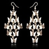 (1 paire) européen (dentelle papillon multicouche) comme boucles d