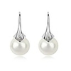 (1 paire) mode (amant intime) blanc boucles d