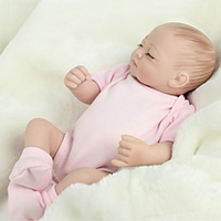 10 pouce Poupées Reborn Reborn Toddler Doll Bébés Garçon Sécurité Cadeau Mignon Silicone complet cadeaux noël enfant avec vêtements et accessoires pour les cadeaux d