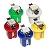 10 unités T5 lampe à LED 509T B8.5 voiture jauge speedo dash ampoule tableau de bord automatique instrument lumière b8.5d bleu rouge vert blanc jaune