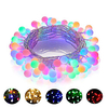 10m Guirlandes Lumineuses 100 LED 1pc Blanc Chaud Plusieurs Couleurs Noël Nouvel An Imperméable Soirée Décorative 220-240 V miniinthebox