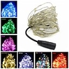 10m Guirlandes Lumineuses 100 LED Blanc Chaud / RVB / Blanc Créatif / Découpable / Soirée 12 V 1pc