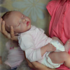 17 pouce Poupées Reborn Jouet pour Bébé Nourrisson Bébés Fille Baby Doll Reborn Jumeaux A Nouveau née réaliste Fabrication à la main Simulation Floppy Head Tissu Vinyle de silicone avec vêtements