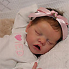 17 pouce Poupées Reborn Jouet pour Bébé Nourrisson Bébés Fille Baby Doll Reborn Jumeaux A Nouveau née réaliste Fabrication à la main Simulation Floppy Head Tissu Vinyle de silicone avec vêtements