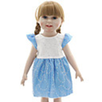 18 pouce Fille Poupée Poupée de mode Bébés Fille Economique Sécurité Enfant Non Toxique Faciliter l