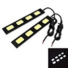 18cm 18w 8000k 1800lm 5x épi lumière blanche froide gc de LED pour voiture feux diurnes (12V DC)