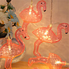 1m Guirlandes Lumineuses 10 LED Jaune chaud Adorable Piles AA alimentées 1 set