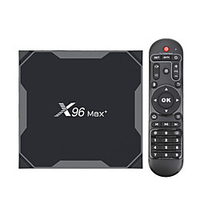 2 Go 16 Go X96 Max Plus Android 9.0 Smart TV Box Amlogic S905x3 Quad Core 4G 32G / 64G 2, 4Gamp;ampli; 5.0g double wifi bt4.0 8k hd décodeur pk x96 max miniinthebox