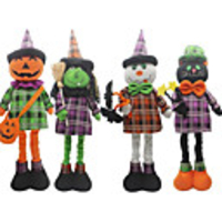 20 pouce Jeux de Farces Poupée interactive Horreur Mignon Enfant / Adolescent Amusement Tissu Pluche avec vêtements et accessoires pour les cadeaux d