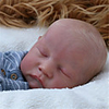 20 pouce Poupées Reborn Jouet pour Bébé Nourrisson Bébés Fille Baby Doll Reborn Levi Nouveau née réaliste Fabrication à la main Simulation Floppy Head Tissu Vinyle de silicone avec vêtements et