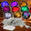 20m Bandes Lumineuses LED Flexibles Guirlandes Lumineuses 200 LED 1pc Blanc Chaud Blanc Rouge Noël Nouvel An Imperméable Soirée Décorative 220-240 V 110-120 V