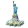 22 pcs Statue de la Liberté Puzzles 3D Puzzles en bois Kit de Maquette Maquettes de Bois Créatif A Faire Soi-Même Éducatif En bois Enfant Adulte Jouet Cadeau