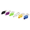 22000mcd lumineuses LED blanche Lampes de poche porte-clés Mini (2xCR2016,  couleur aléatoire)