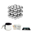 27 pcs Jouets Aimantés Boules Magnétiques Jouets Aimantés Aimants Magnétiques Super Forts Magnétique Soulagement de stress et l