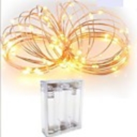 2m Guirlandes Lumineuses 20 LED SMD 0603 Blanc Chaud / Blanc / Rouge Imperméable / Créatif / Découpable 5 V 1pc