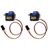 2pcs tower pro micro petit servomoteur hélicoptère robot de rc 9g SG90 pour Arduino 2560 uno r3 avr A049