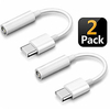 2pcs usb type c jack 3.5mm mâle à femelle usb type c à 3.5 casque audio adaptateur de câble pour Samsung Xiaomi Huawei miniinthebox