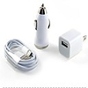 3 en 1 nous branchons ac chargeur mural avec chargeur de voiture et un câble pour l