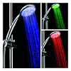 4-inch tête de douche de 5 LED (en plastique,  finition chrome)