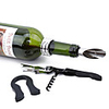 4 pièces / ensemble ouvre-vin rouge en acier inoxydable verseur anneau de vin bouchon de bouteille couteau de cheval de mer ouvre-bouteille de vin gadget