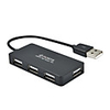 4 ports usb 2.0 concentrateur de données haute vitesse ultra mince noir / blanc usb hub