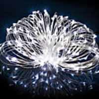 50m Guirlandes Lumineuses 500 LED Blanc Chaud / RVB / Blanc Créatif / Découpable / Soirée 12 V 1pc