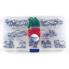 55 pcs Hameçon pour la pêche au jig Acier de charbon Hameçon Pêche en mer / Pêche d