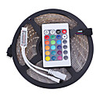5m Ensemble de Luminaires LED 3528 SMD RVB Télécommande / Découpable / Intensité Réglable 12 V / IP65 / Imperméable / Connectible / Pour Véhicules / Auto-Adhésives