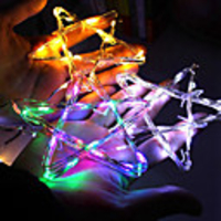 5m Guirlandes Lumineuses 50 LED Blanc Chaud / Blanc Froid / RVB Imperméable / Créatif / Design nouveau Alimenté par Port USB 1pc