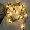 5m Guirlandes Lumineuses 50 LED Blanc Chaud La Saint-Valentin jour de Pâques Soirée Décorative Vacances Piles AA alimentées miniinthebox