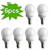 6-pack h lux ™ cfl g45-8w e14 400lm 2700k cri blanc chaudgt;80 globe AC220-240V