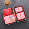 6 Sac de Voyage Organisateur de Bagage Cubes de Rangement Multifonctionnel Respirable Résistant à la poussière Compact Usage"idien Voyage Nylon Cadeau Pour Unisexe 47355 cm