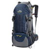 60 L Sac à dos de randonnée Sac à Dos de Randonnée Boucle de sifflet - Respirable Anti-déchirure Durable Résistance à l