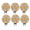 6pcs 1.5 W LED à Double Broches 270 lm G4 T 9 Perles LED SMD 5050 Décorative Blanc Chaud 12 V / CE miniinthebox