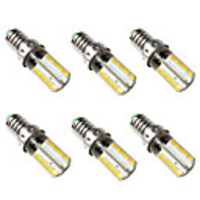 6pcs 5 W Ampoules Ma s LED 500 lm E14 80 Perles LED SMD 3014 Blanc Chaud Blanc 220-240 V