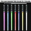 7 Colors Eclairage LED Figurines d