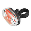 9-LED 7-Mode imperméable rouge feu arrière de sécurité du vélo antichoc (2 piles AAA)