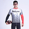 Aitos Hommes Polyester Spandex poche arrière Maillot cyclisme