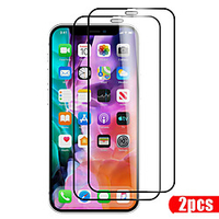 AppleScreen ProtectoriPhone 12 Haute Définition (HD) Ecran de Protection Avant 2 pièces Verre Trempé miniinthebox