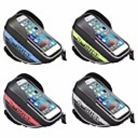 B-SOUL Imperméable 5.7 pouce Cyclisme pour Téléphones de taille similaire Rouge Vert Bleu Sports de neige Cyclotourisme