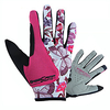 BAT FOX Hiver Gants vélo / Gants Cyclisme Gants de VTT VTT Vélo tout terrain Antidérapant Respirable Résistant aux Chocs Protectif Doigt complet Gants sport Lycra Maille Fuchsia pour Adulte Extérieur